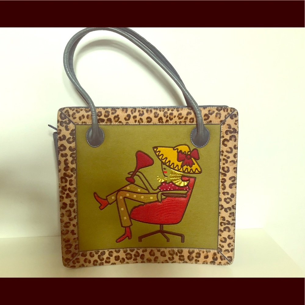 Vintage rare Nicole Miller purse